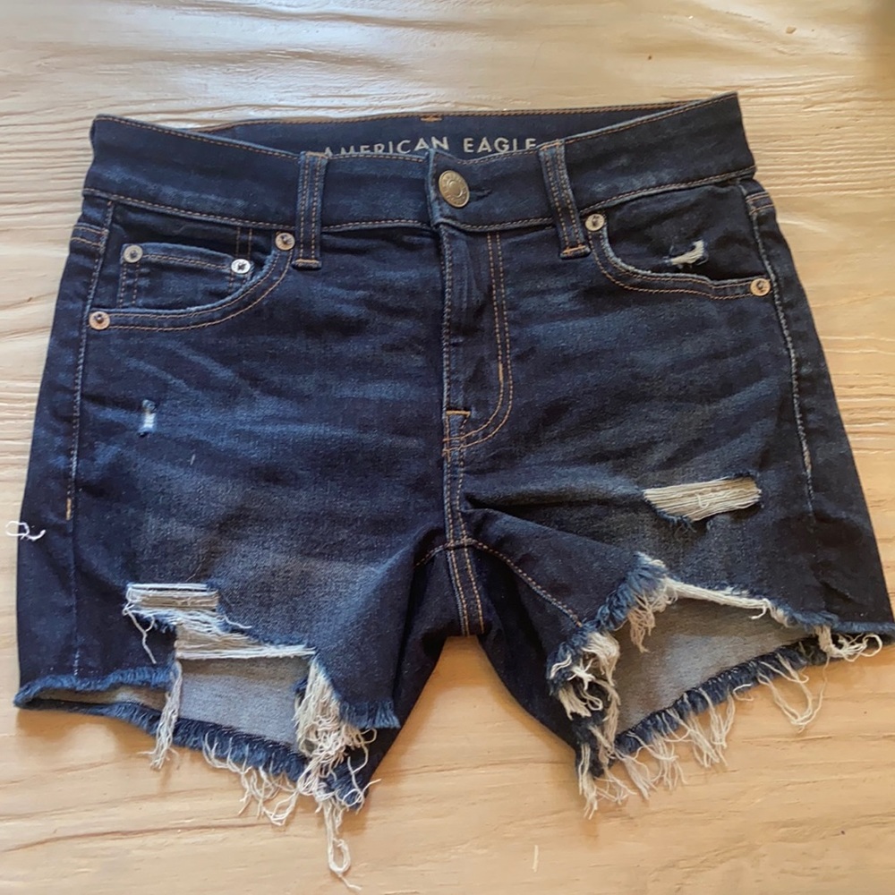 American Eagle Next Level denim shorts, size 2